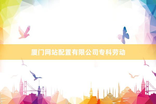 厦门网站配置有限公司专科劳动